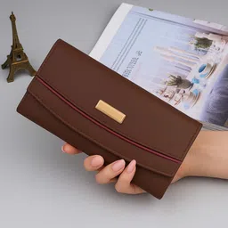 reshu Casual, Party, Formal, Sports Brown Clutch-picture-32