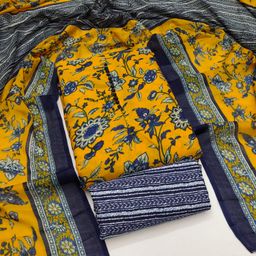 manvaa Unstitched Cotton Blend Salwar Suit Material Printed-picture-18