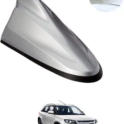 ccmm Unique New Design Shark Shape Waterproof Silver Shinny Antenna For Car-300 Universal Silver Waterproof Car Roof Shark Antenna-300 Satellite Vehicle Antenna-picture-10