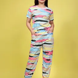 hercill Printed Women Track Suit image 3