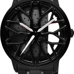 empero Car wheel watch | Spinning watch | Roatating watch | Gyro watch | Red Analog Watch - For Men Wheel Watch-picture-25