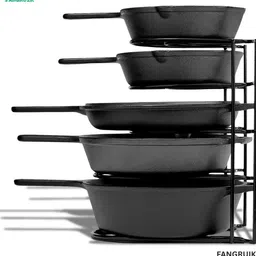 fangruik Utensil Kitchen Rack Space Saving Kitchen Rack With Chakla Belan And Tawa Stand Iron-picture-42