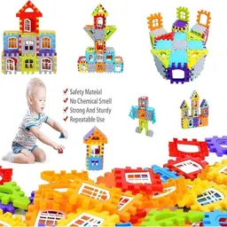 gamloid 2023 New Happy house Building Blocks Learning Educational Kids Puzzle Gift Toy image 4