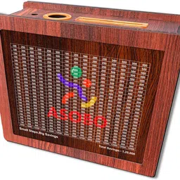 chitraksh 120000 Wooden Money Saving Box | Cash Saver Money Box with Counting Target Coin Bank-picture-11