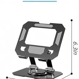 Sterling Bazaar Aluminium Tablet Stand Rotating Base Foldable Compatible For 4-13 Inch Ipad/ Mobile Holder image 2