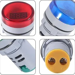 zenitrain AD16-22DSV LED Voltage Meter 4pcs | 60-500V AC Panel Indicator (Digital) Voltmeter image 4