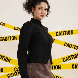 tandul Quilt Solid Coat For Women image 4