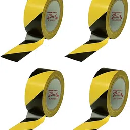 senkiddpro Single Sided Floor Marking Tape 2inch for ESD Safe Area Warning Caution Zebra Floor Marking Tape(4pcs) (Manual)-picture-13