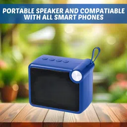 YAROH M406 (PORTABLE WIRELESS SPEAKER) Crystal Clear Sound With Long Life BatteryK218 5 W Bluetooth Laptop/Desktop Speaker-picture-35