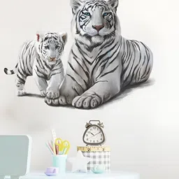 Asian royal Black & Grey Printed Self-Adhesive Wall Sticker-image-74