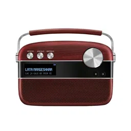 Saregama Carvaan Premium Hindi- Music Player with 5000 Preloaded Songs-Cherrywood Red-image-66