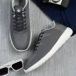 Cantabil Men Textured Lightweight Sneakers-picture-13