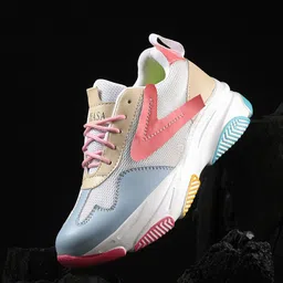 Layasa Women Colourblocked Lightweight Sneakers-image-56