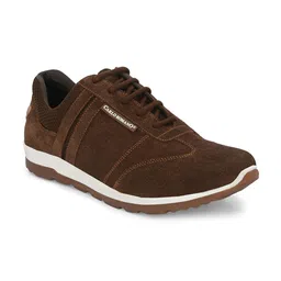CARLO ROMANO Men Comfort Insole Lightweight Contrast Sole Sneakers-image-32