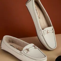 Duke Women Textured Loafers-picture-10