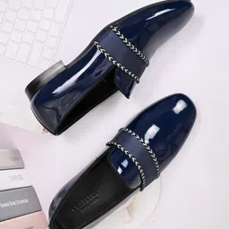 Cobblerz Men Printed Leather Slip-On Sneakers-picture-29
