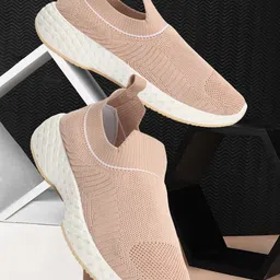 Carlton London sports Women Textured Lightweight Slip On Sneakers-picture-30