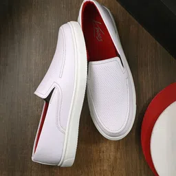 knoos Men Perforations Lightweight Comfort Insole Slip-On Sneakers-picture-25