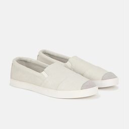 United Colors of Benetton Men Round Toe Canvas Slip-On Sneakers-picture-1