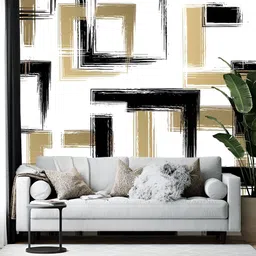 British Terminal Black & White Printed Self-Adhesive Wall Sticker-image-98