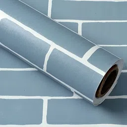 Aura Blue & White Printed Waterproof Wall Sticker-picture-20