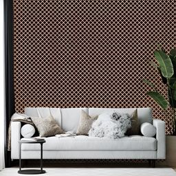 British Terminal Brown Printed Self-Adhesive Wallpaper-picture-9