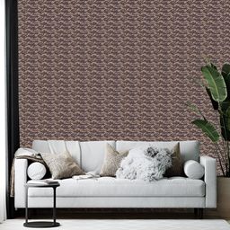 British Terminal Brown Abstract Printed Wallpaper-picture-41