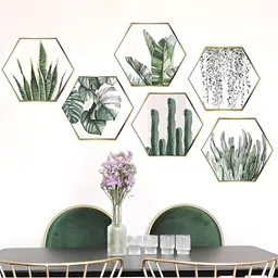 Asian royal Green Printed Self Adhesive Wall Sticker-image-72