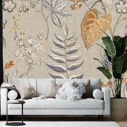 British Terminal Brown & Grey Printed Self-Adhesive Wallpaper-picture-42
