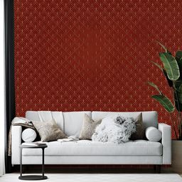 British Terminal Brown Geometric Printed Self-Adhesive Wallpaper-picture-19