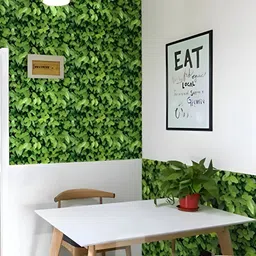Asian royal Green Printed Self Adhesive Wall Sticker-image-26