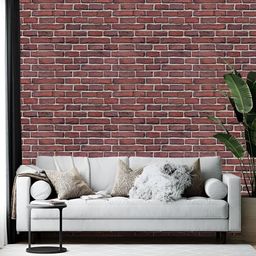 British Terminal Brown & Grey Geometric Printed Self-Adhesive Wallpaper-picture-36