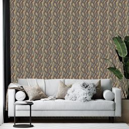 British Terminal Grey & Beige Printed Self-Adhesive WallPaper-picture-47