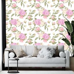British Terminal Pink Printed Self-Adhesive Wallpaper-picture-7