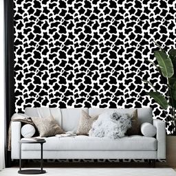 British Terminal Black & White Printed Self-Adhesive Wall Paper-picture-20