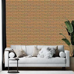 British Terminal Brown Printed Self-Adhesive Wallpaper-picture-12