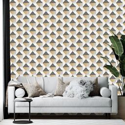 British Terminal Grey & White Printed Self-Adhesive Wallpaper-picture-21