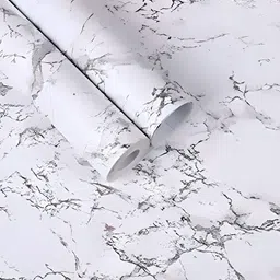 Asian royal White & Grey 3D Printed Self Adhesive Wall Sticker-image-99