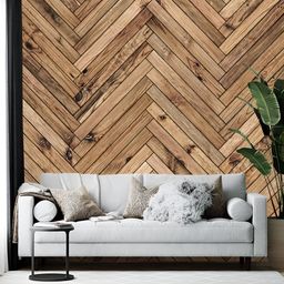 British Terminal Brown Geometric Printed Self-Adhesive Wallpaper-picture-15