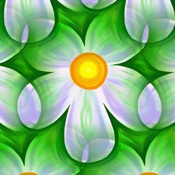 British Terminal Green & White Floral  Printed Self-Adhesive Wall Paper-picture-35