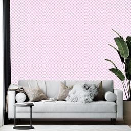 British Terminal Pink & White Abstract Printed Self-Adhesive Wallpaper-picture-3