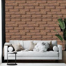 British Terminal Brown Geometric Printed Self-Adhesive Wallpaper-picture-10