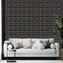 British Terminal Pink & Green Printed Self-Adhesive Wallpaper-picture-34