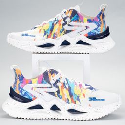 Atom Men Abstract Printed Mesh Sneakers-picture-34
