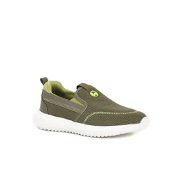 Bubblegummers Boys Green Woven Design Sneakers-picture-23