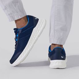 NEEMANS Unisex Textured Lace Up Lightweight Mesh Sneakers-picture-17