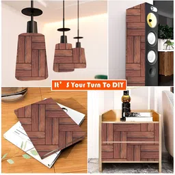 British Terminal Brown Printed Self-Adhesive Wallpaper image 3