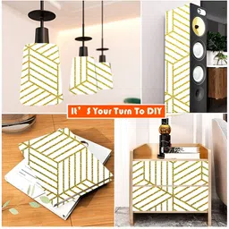 British Terminal White Abstract Printed Self-Adhesive Wallpaper image 3