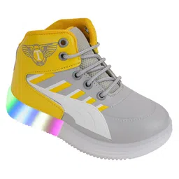 BAESD Kids Colourblocked LED Lightweight Sneakers image 4