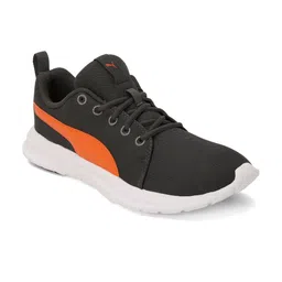 Puma Men Grey Orange Dryflex Sneakers image 3